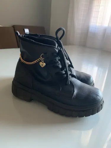 Bota tratora infantil menina