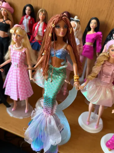 Boneca Barbie Ariel live action deluxe