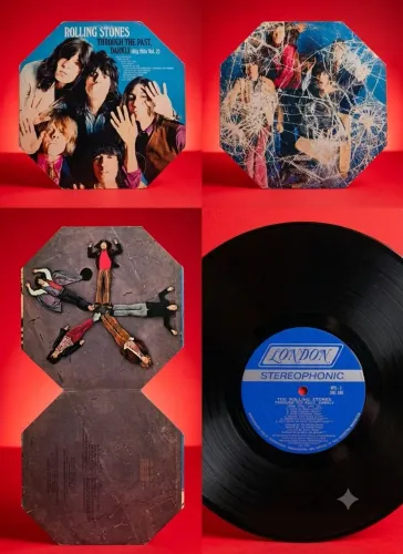 LP The Rolling Stones - Through The Past, Darkly (Capa Octogonal - IMPORTADO)