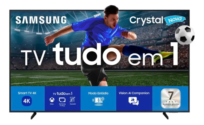 Smart Tv U8100f Crystal 75 Uhd 4k Preto Bivolt Samsung