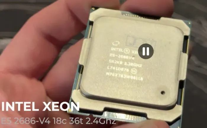 Xeon E52686 V4 | 18 nucleos 36 threads