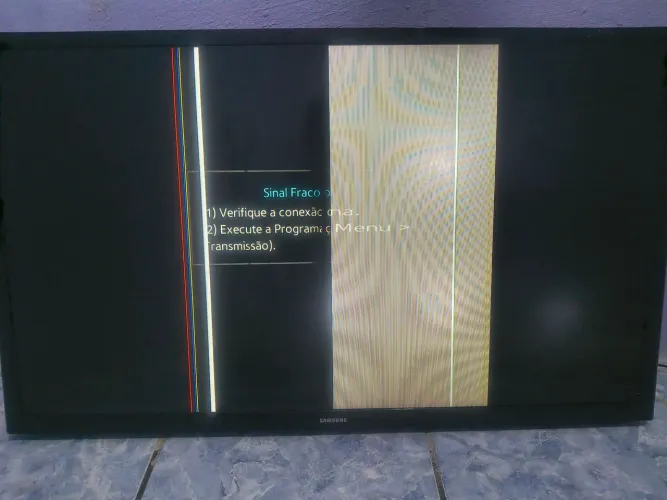 Tv Samsung 32 defeito para aproveitar pecas