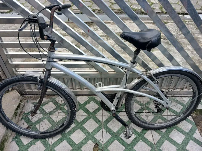 Bicicleta quadro de alumínio 