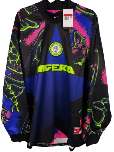 Camisa de Goleiro da Nigéria Manga Longa 2025/26