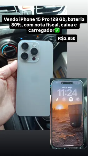 iPhone 15 pro 128 Gb 