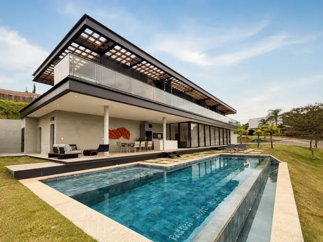 CASA DE ALTÍSSIMO PADRÃO PARA LOCAÇÃO | FAZENDA SERRA AZUL - ITUPEVA/SP