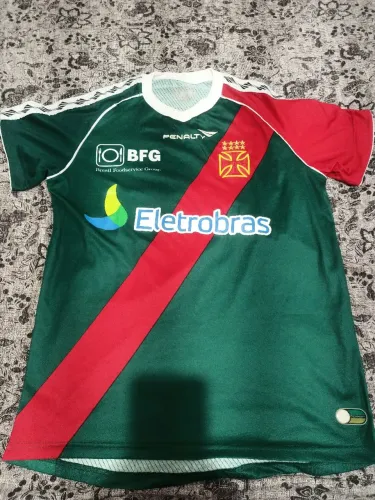 Camisa VASCO goleiro Pênalti verde/vermelha de jogo