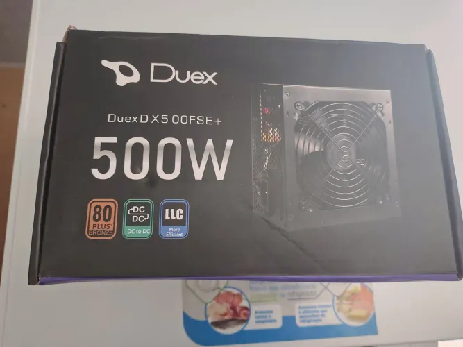 Fonte Duex 500w 80 plus