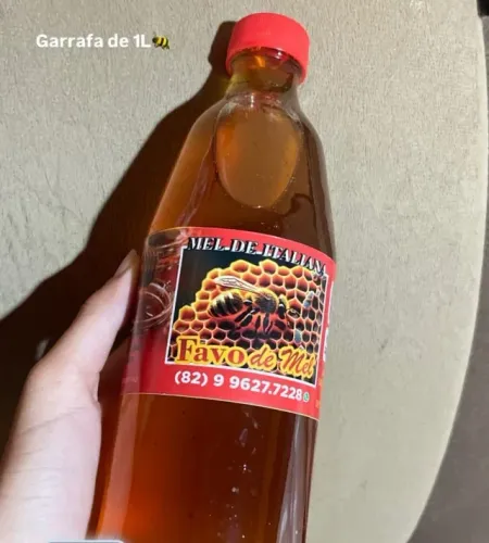 Mel de abelha italiana 100%NATURAL