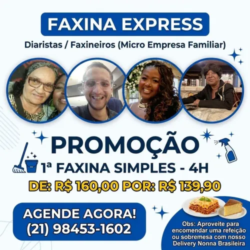 Promoção 1ª Faxina Residencial e Limpeza para Airbnb | Capricho e Confiança