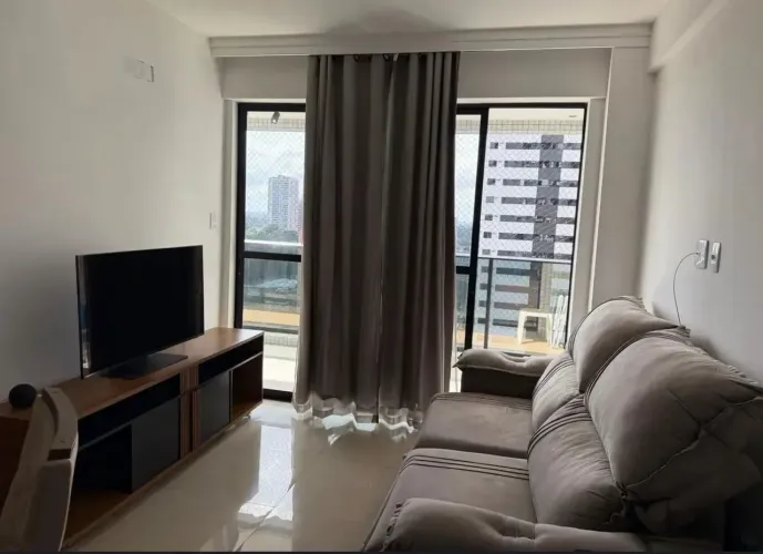 Vendo Loft/Studio Mobiliado no W Residence | 56m² | 01 Quarto | Aceita Financiamento | R$