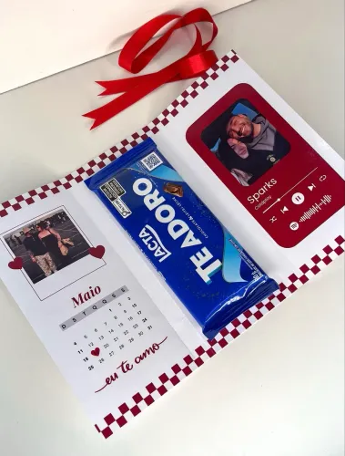Barra de Chocolate Personalizada