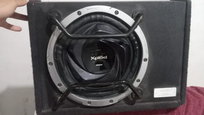 Som subwoofer 12 polegadas 