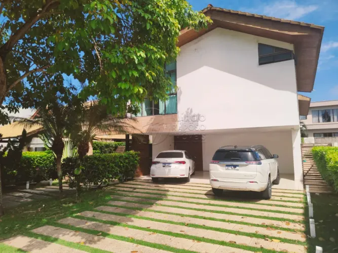 Casa de 5 Suítes com Piscina e Lazer Completo | Condomínio Morada da Garça