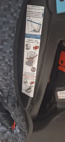 Cadeirinha para auto de bebê 