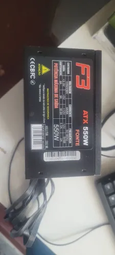 Fonte 550w 8 pinos pci
