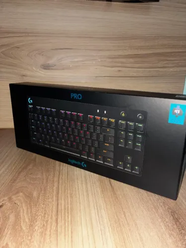 Teclado Gamer Logitech G PRO TKL Mecânico. LACRADO, NUNCA ABERTO