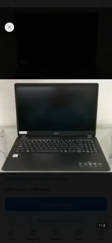 Notebook Acer Aspire 3 A315 Intel Core i5 4GB RAM 1TB HD Tela 15.6 HD Windows 10 Preto