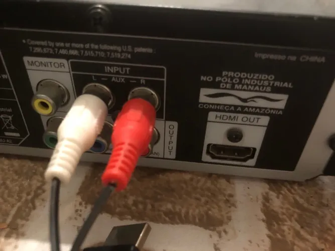 Vendo home theatre lg com controle remoto e USB mais amplificador 2.1 canais com fonte 