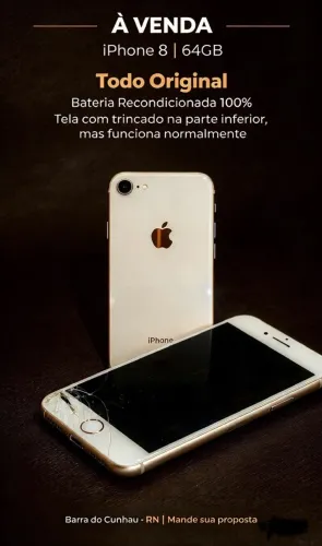 Vende-se iPhone 8