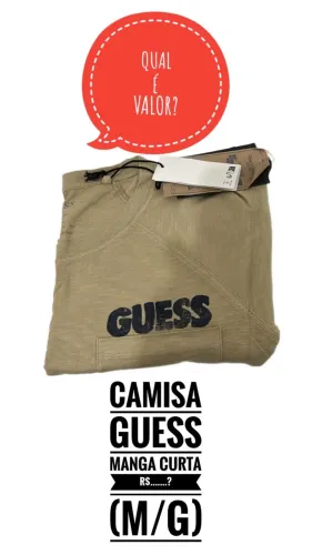 Camisa de malha  GUESS