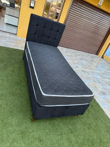 Cama de Solteiro seminova top - Entregamos!
