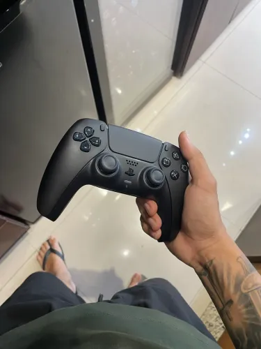 Controle ps5 preto 