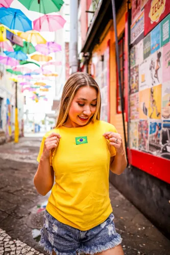 Camisas femininas pra Copa 