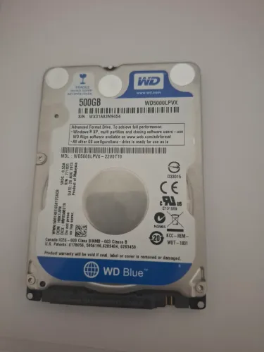 HD WD Blue para Notebook.