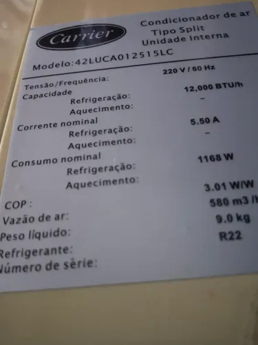 Ar condicionado usado