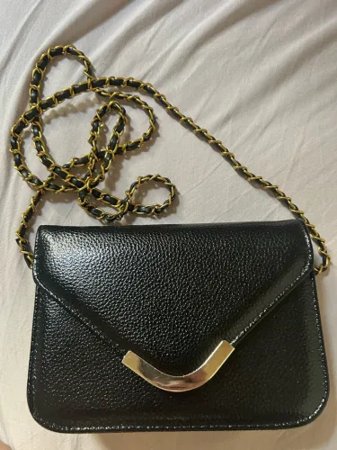 Bolsa Preta Verniz