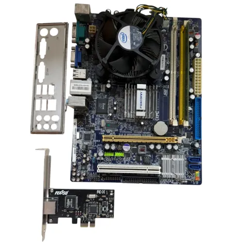 Placa mãe 775 Processador e2140 1g ddr2 ssd 120gb Leia Toda Descrição