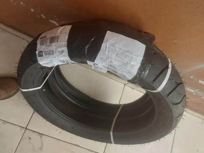 Par Pneu Maggion Sportissimo 110/70-17 e 140/70-17 Novo CB300 Twister Fazer