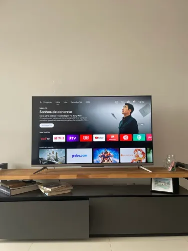 TV 4k 50 pol. smart TCL semi nova