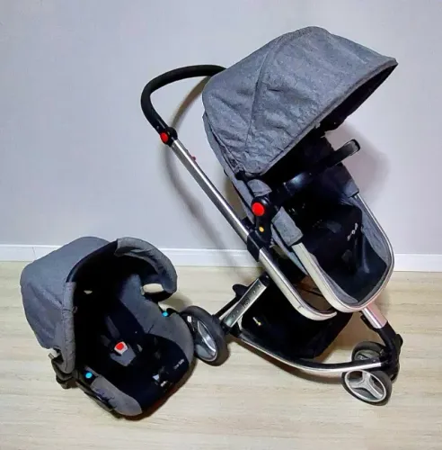 Carrinho de Bebê Safety 1st Travel System Mobi.