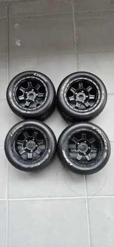 Jogo de rodas Louise Rocket automodelo sextavado 24 mm