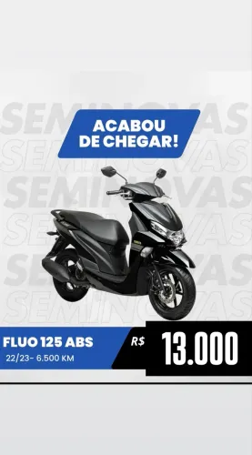 Moto Yamaha fluo 125