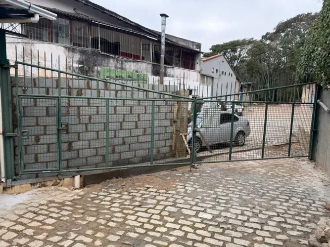 Portão industrial reforçado 7,50 m - tubo de 2½?