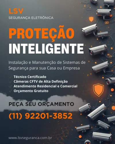Instalação e Manutenção de câmera de segurança