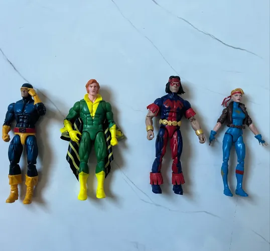 X-MEN ACTION FIGURES MARVEL LEGENDS (VALORES NA DESCRIÇÃO)