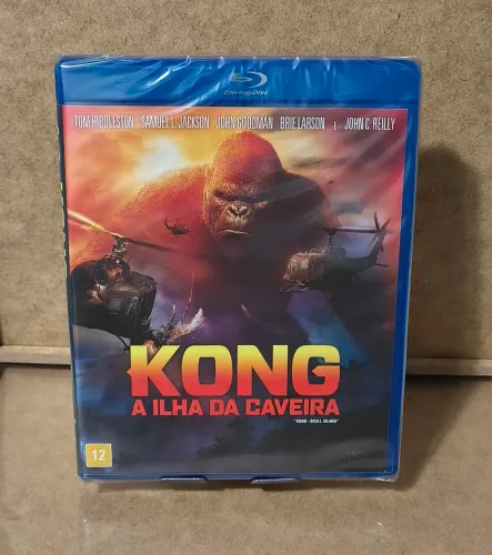 Bluray Kong A Ilha da Caveira Lacrado