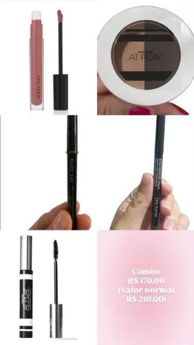 Kit maquiagens Mary Kay (novo/seminovo)