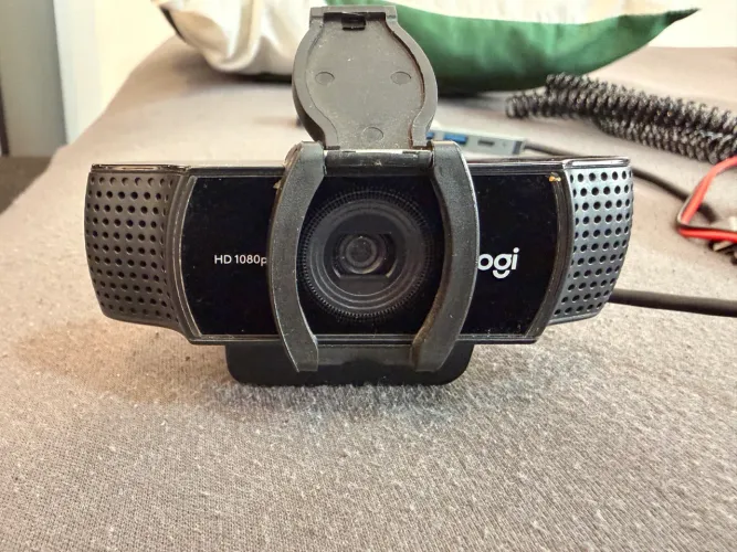 Webcam Logitech C920 Pro HD 1080p com Protetor de Privacidade - Perfeita!