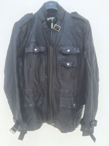 Jaqueta couro legítimo 7 for all mankind