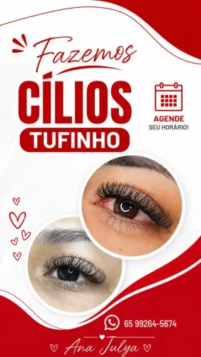 Cílios tufinho