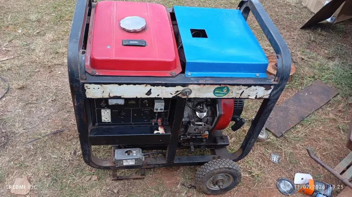 Gerador Branco a diesel 6kva