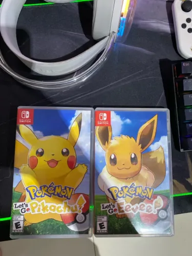 Coleção Lets Go Pokémon Switch 