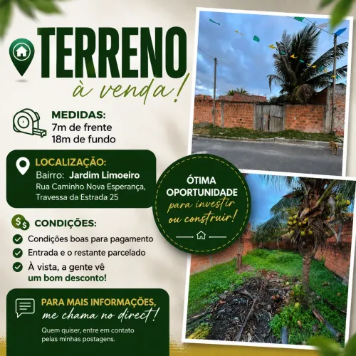 Terreno à venda