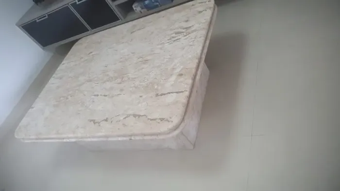 Mesa Centro de mármore Travertino