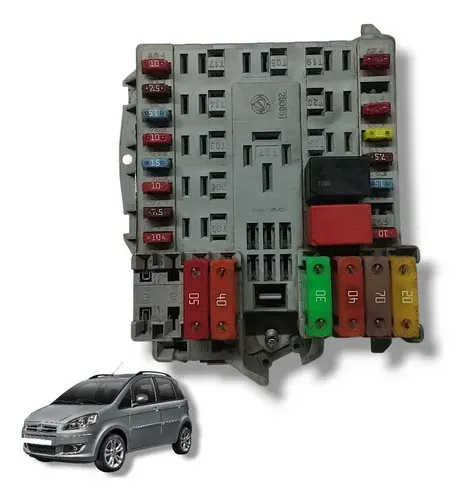Caixa De Fusível Fiat Idea 2010 A 2014